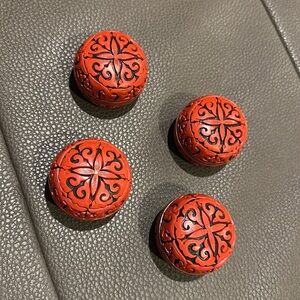 Lot of Vintage Cinnabar Box